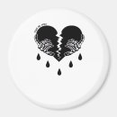 Search for gothic love magnets Heart hands