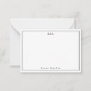 Search for thank you note for small business Monogrammed