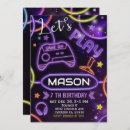 Recherche de gaming invitations Rétro