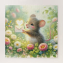 Recherche de souris puzzles Pour elle