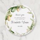 Search for lemon wedding favour tags Foliage