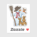 Search for cute cartoon snowman stickers Winter