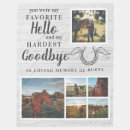 Search for horse photo blankets Keepsake