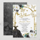 Search for black butterfly invitations Floral