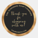 Search for gold foil thank you stickers Luxury