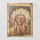 Recherche de sitting bull cartes postales Chef