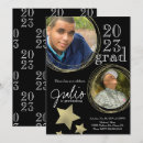 Search for black gold graduation invitations Class of 2023
