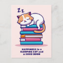 Recherche de chats et livres cartes postales Pour elle