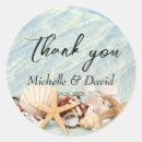 Search for seashell wedding stickers Ocean
