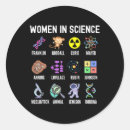Search for girls in science stickers Female