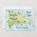 Search for sea map invitations Tropical