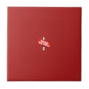 Recherche de route carreaux Rouge
