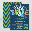 Recherche de bowling anniversaire invitations Roulement