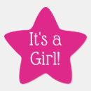 Search for its a girl stickers Newborn