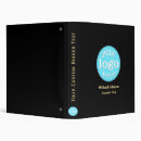 Search for company logo binders Black