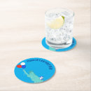 Recherche de liberté dessous de verres Rouge blanc et bleu