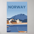 Recherche de norvège posters Aquarelle