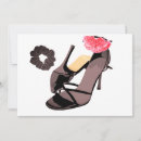 Search for high heel shoe invitations Shower
