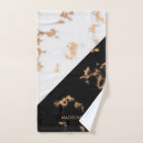 Search for white marble bath towels Gold