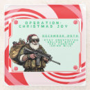 Search for funny christmas coasters Santa
