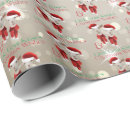 Search for gold santa wrapping paper Typography
