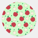 Recherche de pommes rouges autocollants Fruit rouge