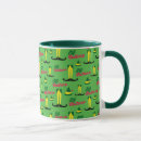 Search for buddy the elf mugs Festive green pattern