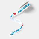 Search for blue hearts ribbon Baby shower