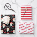 Search for black santa claus christmas wrapping paper Festive