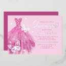 Search for hot pink quinceanera invitations Dress