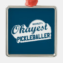 Search for pickleball paddle ornaments Dink