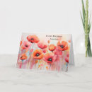Search for red poppy birthday cards Nature