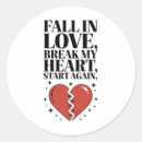 Search for heart break stickers Boho style