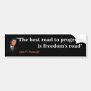 Search for kennedy bumper stickers Jfk