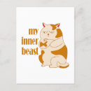 Search for funny cat sayings postcards Humourous