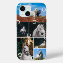 Search for horses in a photo collage Pony