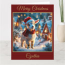 Search for funny goat christmas cards Snow