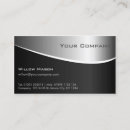 Recherche de effet métallique cartes visite Acier