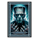 Recherche de frankensteins posters Halloween