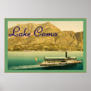 Recherche de lake como posters Vintage
