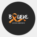 Search for orange awareness ribbon stickers Leukaemia