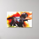 Recherche de horse canvas prints Abstrait