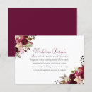 Search for burgundy wedding reception invitations Elegant