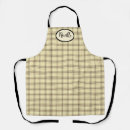 Search for plaid aprons Checks