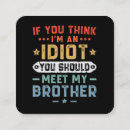 Recherche de idiotes cartes visite Humour