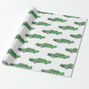 Search for classic car wrapping paper Vintage