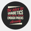 Search for funny diabetes stickers T1d
