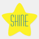 Search for bright stars stickers Yellow