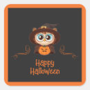 Search for autumn owl stickers Pumpkin