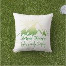 Recherche de nature coussins Vert